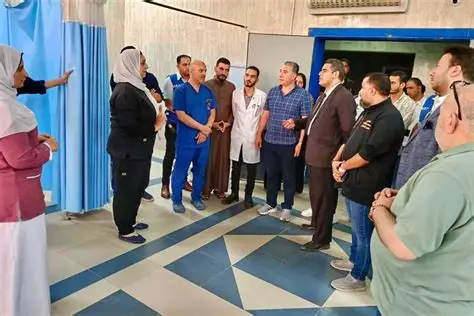 وكيل وزارة الصحة يتفقد مستشفى الحميات والصدر بكفر الشيخ لمتابعة سير العمل والخدمات الطبية المقدمة 4