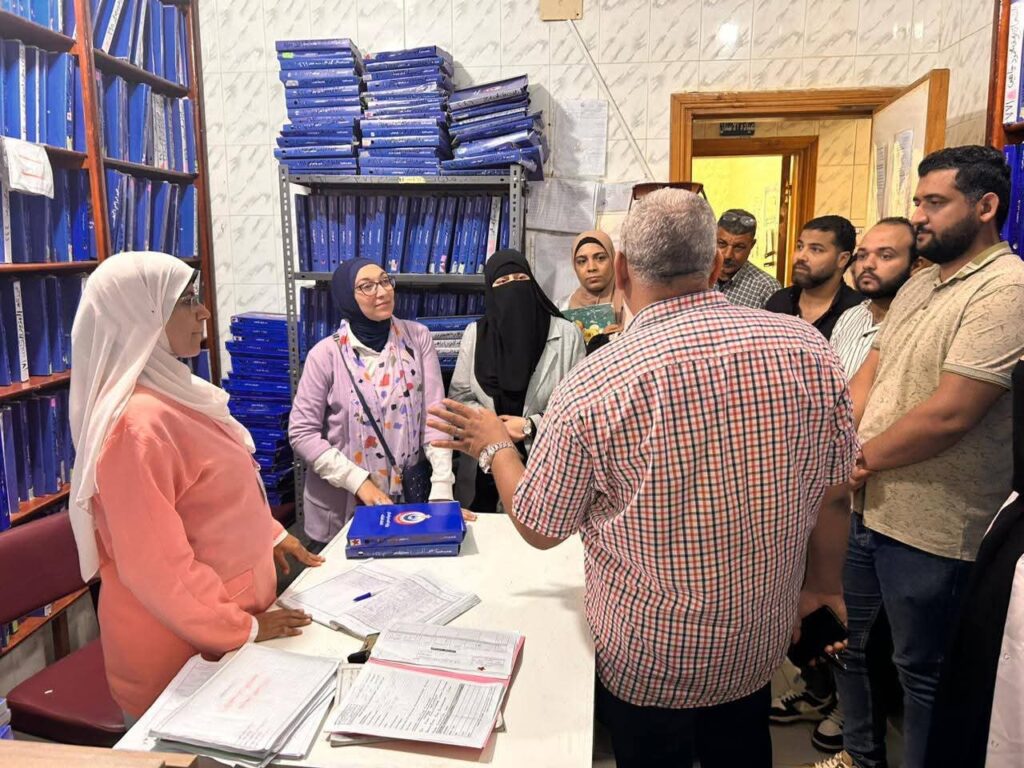 وكيل مديرية صحة كفرالشيخ فى زيارة لوحدة طب الأسرة بالكراكات التابعة للإدارة الصحية ببيلا للوقوف على مدى موافقتها لمعايير GAHAR 558887696 780059407977528 1283883447662855341 n