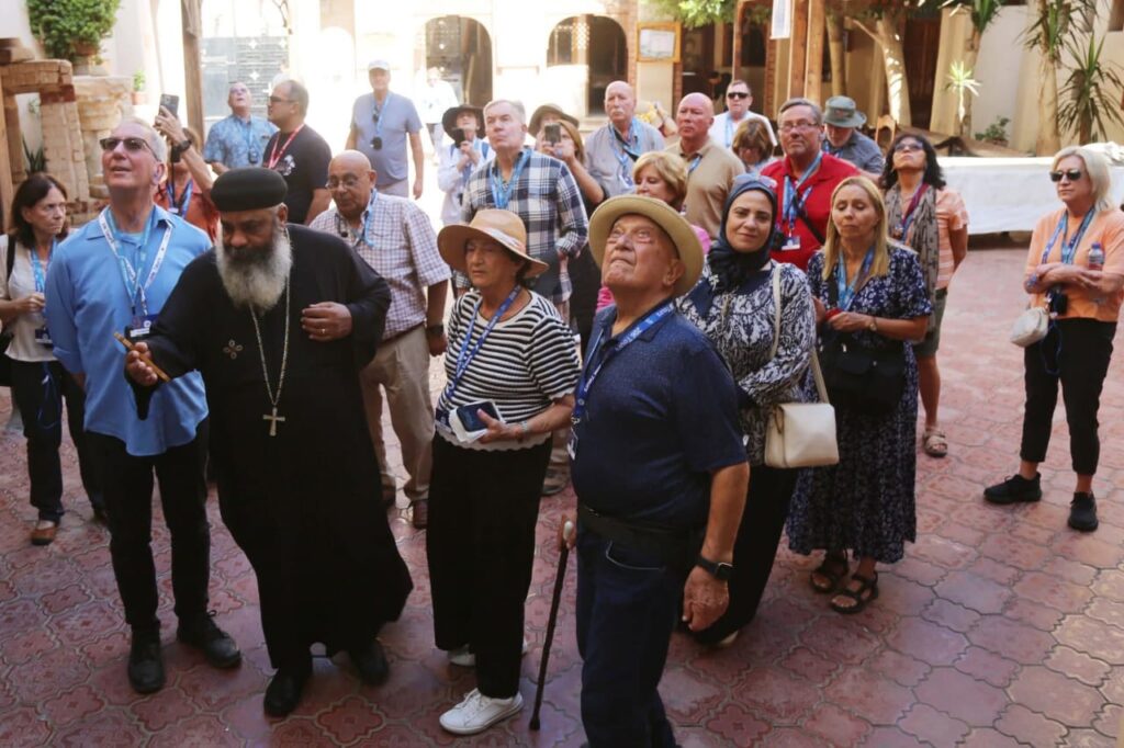 كفرالشيخ تستقبل وفدًا سياحياً أمريكيًا في زيارة لمسار العائلة المقدسة وكنيسة العذراء مريم بسخا whatsapp image 2025 10 30 at 16.35.41 e29ed148