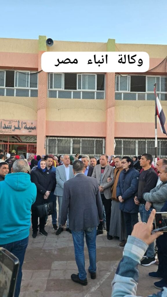 امين عام حزب الجبهة الوطنيه ورانيا شريف عضو مجلس النواب فى زيارة لمؤازرة م محمد الصمودى فى حملته الانتخابية. whatsapp image 2025 12 18 at 10.35.07 23d125d9