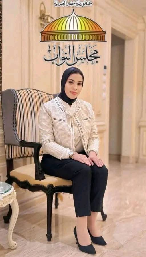 شرين حسنين عضو مجلس النواب تهنئ جموع الشعب المصري بالعام الجديد 2026 whatsapp image 2025 12 31 at 11.43.26 am